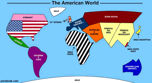 Mapa mundi americano