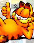 Garfield aprova os jogos do PortalCab.com