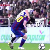 Vídeo: Messi contra o Zaragoza