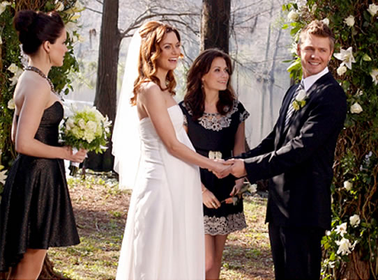 Lucas e Peyton em One Tree Hill