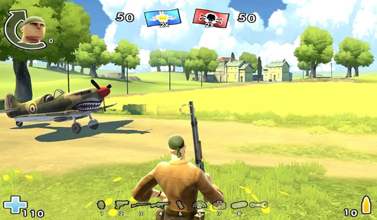 Screenshot do Battlefield Heroes